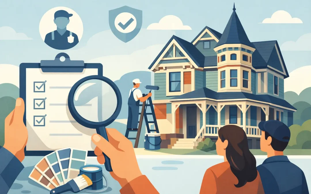 Choosing a Victorian House Painting Contractor