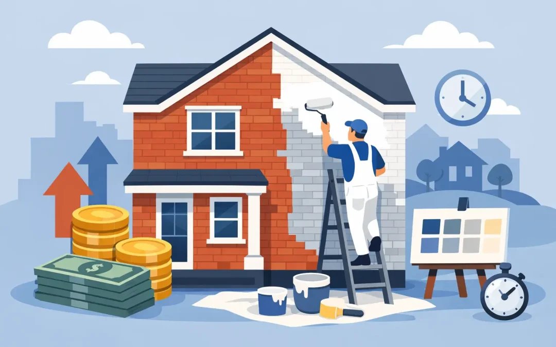 Brick House Painting Cost: What Changes the Price