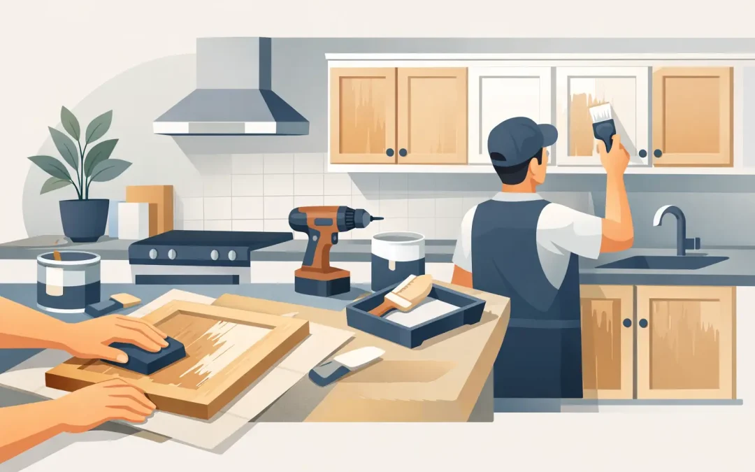 How to Refinish Kitchen Cabinets Like a Pro