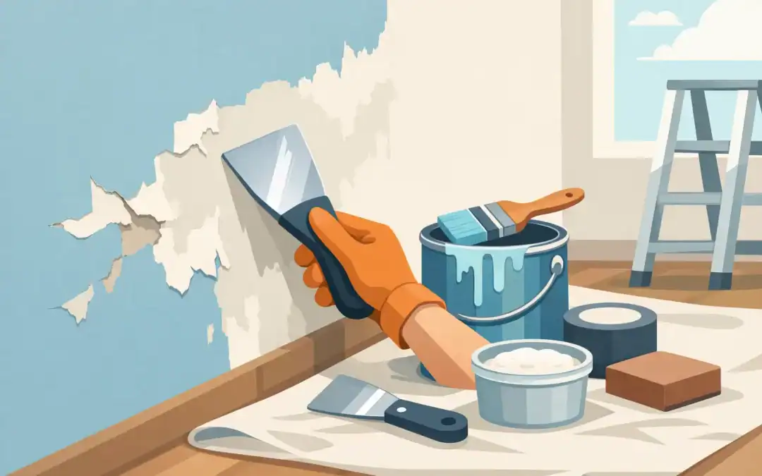 How to Repair Peeling Paint the Right Way